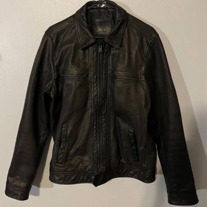 All Saints men Leather Jacket - like new